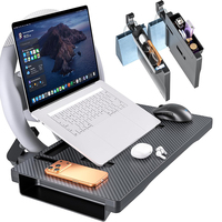 Plateau de repas en carton ABS pour voiture, organisateur de vide de place amovible, bureau pour volant, table de repas pour Tesla