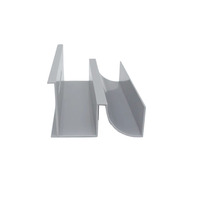Service d'extrusion plastique OEM, extrusions de fenêtres en vinyle écologiques et durables, barres en PVC, taille et longueur personnalisées, design moderne, bureau