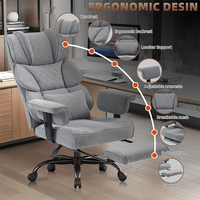 Fournisseur de chaises de jeu Scorpion personnalisées OEM, chaise de bureau ergonomique à dossier haut, accoudoirs fixes et réglables, repose-pieds réglable