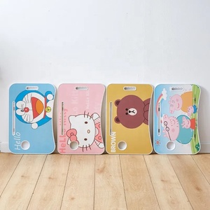 High Quality White School Desk and Chair Set Furniture Friendly <strong>Materials</strong> Portable Wooden <strong>Study</strong> Desk for Children - Product Image 4