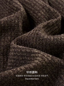 T-Shirt da <span class=keywords><strong>uomo</strong></span> stile italiano colletto intero autunno nuovo vecchio denaro a manica lunga con risvolto per il tempo libero per Polo - Product Image 4