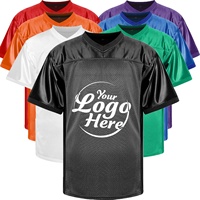 Camiseta de Fútbol Sublimada Personalizada con Cuello en V, Malla Transpirable, Uniforme de Práctica de Manga Corta Unisex para Adultos con Logotipo en la Parte Delantera