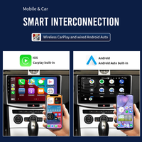 KD-9096 Android14 1 Din Écran tactile universel Autoradio Stéréo avec DSP Carplay Android Auto 4G Sim 4+64GB Vidéo de voiture GPS