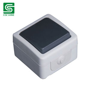 Outdoor Waterproof Switch <strong>Garden</strong> Swimming Pool Anti Rainstorm Splash -Proof Wall Light Switch 1 <strong>Gang</strong> - Product Image 3