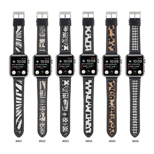 Correa de Cuero YHQ para <span class=keywords><strong>Apple</strong></span> <span class=keywords><strong>Watch</strong></span>, Deportiva, Casual, Resistente al Agua, para las Series Ultra2, SE, 42/44/45/49mm - Product Image 1
