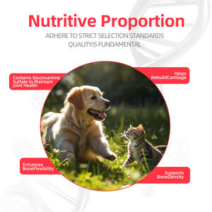 Comprimés à croquer ODM/OEM pour animaux de compagnie 80 g/bouteille supplément nutritionnel de <span class=keywords><strong>calcium</strong></span> pour chats et chiens - Product Image 2