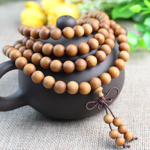Indian Sandalwood Prayer <b>Beads</b> 108 <b>Bead</b> Wooden <b>Bracelet</b> Ethnic Style Jewelry Gift for <b>Men</b> Women - Product Image 2