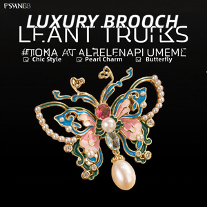 高級婦人用エレガントコートブローチ、ラグジュアリーな雰囲気、エナメル塗装の蜂模様、クリスタルメッキ技術、ジルコン、真鍮合金 - Product Image 2