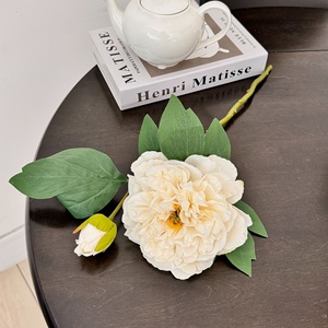 Flor Artificial de Peonía para Decoración Interior y Exterior, 2 Cabezas, Tallo de Flor, para Decoración de Habitaciones y Restaurantes, Gran Venta - Product Image 6