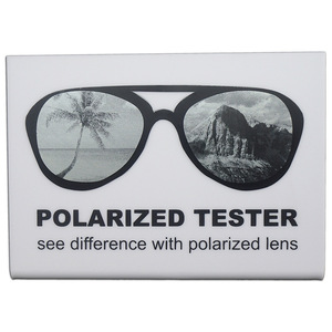 Bán buôn thân thiện với môi phân cực Kính mát Tester kính phụ kiện với thẻ kiểm tra - Product Image 4