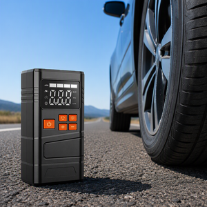 Démarreur de <span class=keywords><strong>Voiture</strong></span> Portable avec Compresseur d'Air Intégré 150 PSI, <span class=keywords><strong>Gonfleur</strong></span> de Pneus, Booster de Batterie 11,1 V, Câbles de Démarrage Intelligents, LED - Product Image 4
