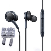 Earphone In-Ear S8 3.5mm Terlaris 2026, Headset Stereo Berkabel, Handsfree dengan Remote dan Mikrofon