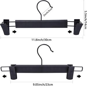 Nuevo Perchero de Plástico Tipo Boutique para Faldas y Pantalones con Pinzas Antideslizantes, Percha Doméstica para Ropa de Adulto, Soporte para Pantalones - Product Image 4