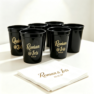Gobelets de stade personnalisés avec logo, 12oz, 16oz, 22oz, tendance, en plastique, écologiques, sans BPA, en PP, pour fêtes, 1L - Product Image 1