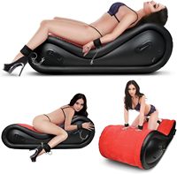 JIUZE Prix d'usine Fauteuil gonflable ergonomique en PVC lavable, avec soutien corporel en forme de S, pour yoga, couple et détente, personnalisable