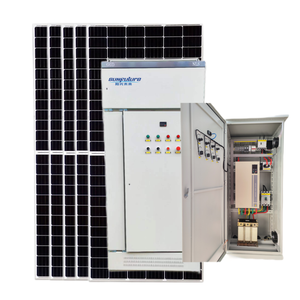 Sunfuture 37Kw điều khiển từ xa tự động năng lượng mặt trời Máy bơm nước áp lực Điều khiển hộp với PLC <span class=keywords><strong>HMI</strong></span> - Product Image 1