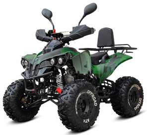Quad à essence 4 temps 125cc pour jeunes, cylindre en aluminium, refroidissement par air, démarrage électrique, frein à disque - Product Image 1