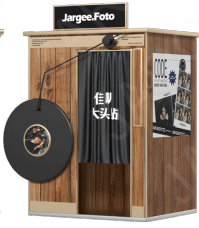 Universal Music House Photo Booth Enclosure Empty Shell for Rental Business Festival and Pop up Event - Product Image 4