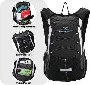 Mochila de Hidratación Ligera de Muestra Gratuita, Bolsas de Hidratación, Mochila de Hidratación Multifuncional para Ciclismo con Bolsa de Agua de TPU - Product Image 2