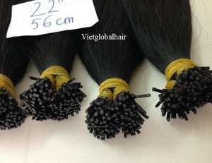 Aligned Cuticle <b>Kinky</b> Curly Micro Link I-Tip <b>Hair</b> <b>Extensions</b> Unprocessed Remy <b>Hair</b> From Humans in Natural Color - Product Image 2