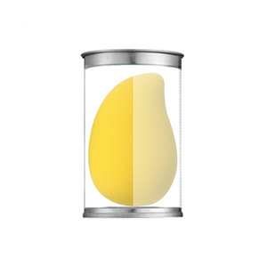 Éponge de <span class=keywords><strong>maquillage</strong></span> douce en forme de mangue, sans latex, série fruits, avec étiquette privée multicolore, marque OEM - Product Image 2