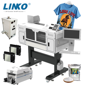 Stampante Inkjet DTF LINKO A1 all'ingrosso con testine di stampa I3200, macchina multifunzione per la stampa a trasferimento su tessuti - Product Image 1