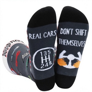 IRISGOD Funny <strong>Nerd</strong> Crew Socks | 80% Cotton | Cool Stocking Stuffers | Holiday Gifts for Men and Women - Product Image 3