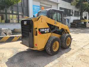 Minicargadora de Ruedas Caterpillar CAT246d Original de Japón, Usada en Excelentes Condiciones, 3 Toneladas, Motor y Caja de Cambios de 55kw - Product Image 2