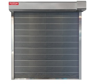 Newhb Nouvelle Technologie Ignifuge <span class=keywords><strong>Double</strong></span> Écran Rideau Fibre Inorganique TJ Feu Obturateur <span class=keywords><strong>Porte</strong></span> - Product Image 2
