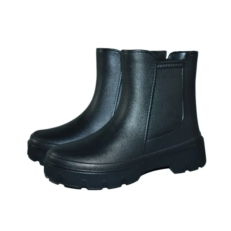 Processing Custom EVA ladies Women rain boots fashion low boots anti-slip wear-resistant Waterproof rain boots for men