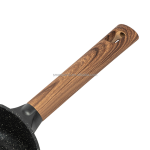 Sartenes respetuosas con el medio ambiente, parrilla de cocina, Metal antiadherente de sartén pesada, nueva olla de granito Cooklover, juegos de utensilios de cocina de aluminio fundido a presión de lujo blanco - Product Image 6