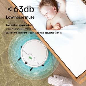 Household Robot <b>Vacuum</b> Fully Automatic Dry & Wet Use Robotic <b>Vacuum</b> 3-in-1 Sweep Mop <b>Vacuum</b> <b>Cleaner</b> - Product Image 4