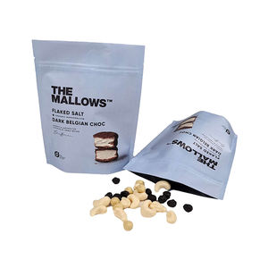 Passen Sie natürlich aromatisierte Bäckerei produkte an, die braunen Zucker-Zimt-Stand-up-Beutel-Pulver beutel mit Fenster reiß verschluss verpacken - Product Image 2