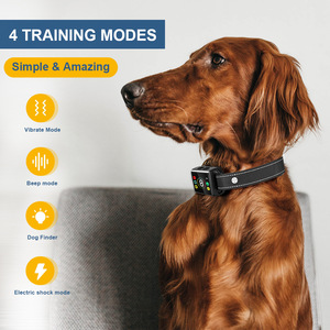 <span class=keywords><strong>Collar</strong></span> de perro antiladrido recargable impermeable IP67 con características de vibración y choque hecho de plástico duradero - Product Image 4