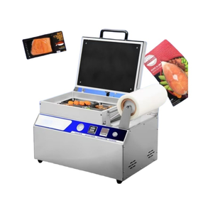 Machine de mise sous vide pour contenants en carton et plastique, idéale pour la présentation de tous les types d'emballages, fruits (Durian), légumes - Product Image 1
