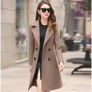 Manteaux d'hiver pour femmes 2024, style long, en fourrure unie, manteau en fourrure de haute qualité, coupe slim, surdimensionné pour femmes - Product Image 3