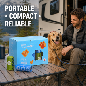 Bolsa para excrementos de perro personalizada, impresa en huecograbado, ecológica, biodegradable, compostable, de lujo, impermeable y duradera. - Product Image 1