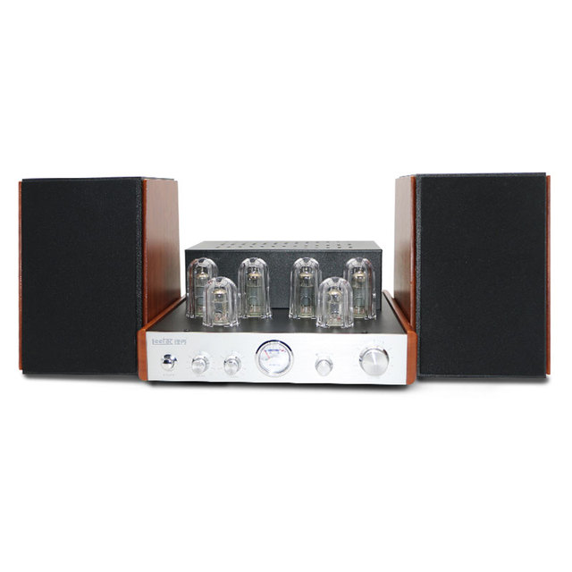 El34 Multifunctional Hifi Audio Home Class bluetooth High Power Triode Bass Vacuum Tube Amplifier Kit with Coaxial
