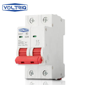 DZ47-63 мини-выключатель 15 Ампер 2P/3P Din-рейка MCB с сертификацией CE, Электронная защита LI 25A Номинальный ток - Product Image 1