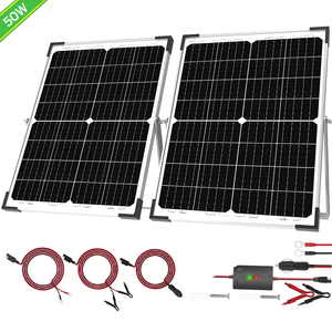 80W 20V Monocrystalline Solar Panel Lightweight Portable For RV Home