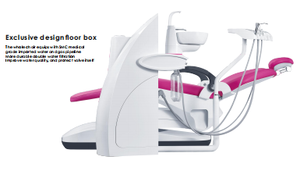 Wholesale Portable Folding <strong>Dental</strong> <strong>Chair</strong> <strong>Unit</strong> with Turbine &amp; Air Compressor Electric Plastic Metal Low <strong>Price</strong> - Product Image 2