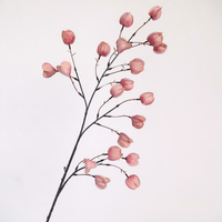 Bruidsdecoratie & -benodigdheden 21-koppige lantaarn fruit kunstbloem steel bruidsbloemen voor achtergrond bloemstuk