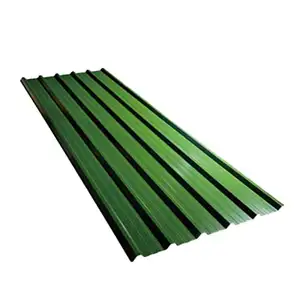 1mm Thick Anticorrosion Plain / Color Coated Aluminium Roof Corrugated Aluminum Roofing Sheet for Building Mate