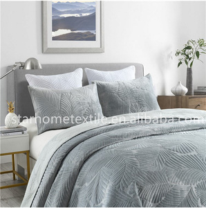 Colcha de terciopelo para adultos y niños, cubrecamas de Color sólido, manta de felpa de lujo, colcha, cubierta de cama, ventas en línea - Product Image 2