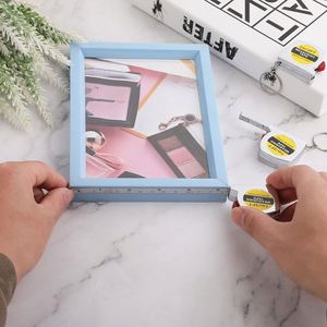 Custom Logo 1m 3ft <b>Mini</b> Measuring Tape Keychain Portable Retractable Ruler Small Steel Tape Measure for Promotion Giveaway Bulk - Product Image 5