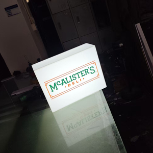 Cajas de Luz LED Acrílicas Personalizables al por Mayor con Control Remoto para Publicidad y Letreros de Tiendas - Product Image 2