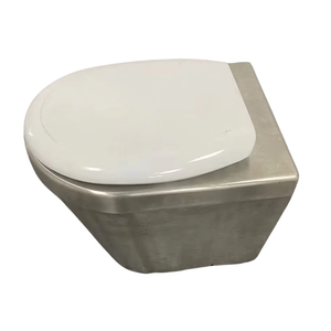 โถสุขภัณฑ์สแตนเลสแบบสุญญากาศ ดีไซน์ทันสมัย ประหยัดน้ำ ติดตั้งบนพื้น สำหรับ<span class=keywords><strong>เรือ</strong></span> รับประกัน 3 ปี - Product Image 1