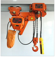 Palans électriques à chaîne de type chariot manuel HHBB de 1 tonne, 2 tonnes, 3 tonnes, 5 tonnes, hauteur de levage de 3 m, 6 m