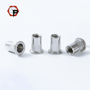 Écrous à sertir à tête plate en acier inoxydable SS304 A2-70 316 métriques M3 M4 M5 M6 M8 M10 M12 en stock immédiat - Product Image 6