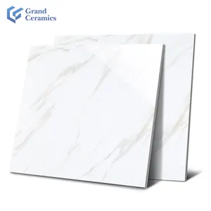 Low price luxury marble glossy 800x800 glazed polished porcelain floor marble tiles for villa hotel